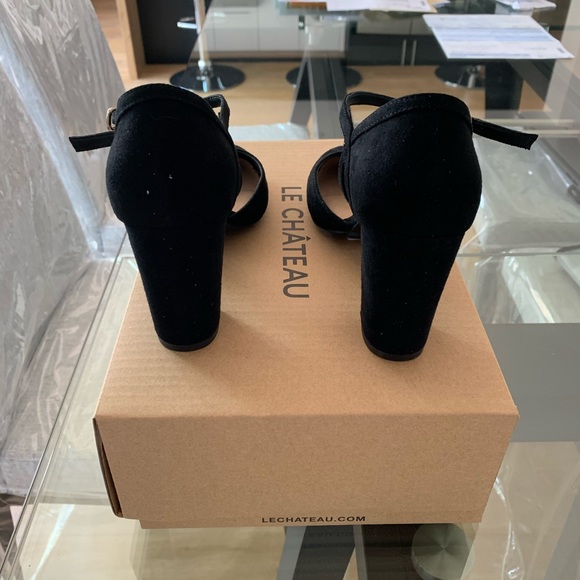 Sandales en suede véritable - Picture 4 of 6